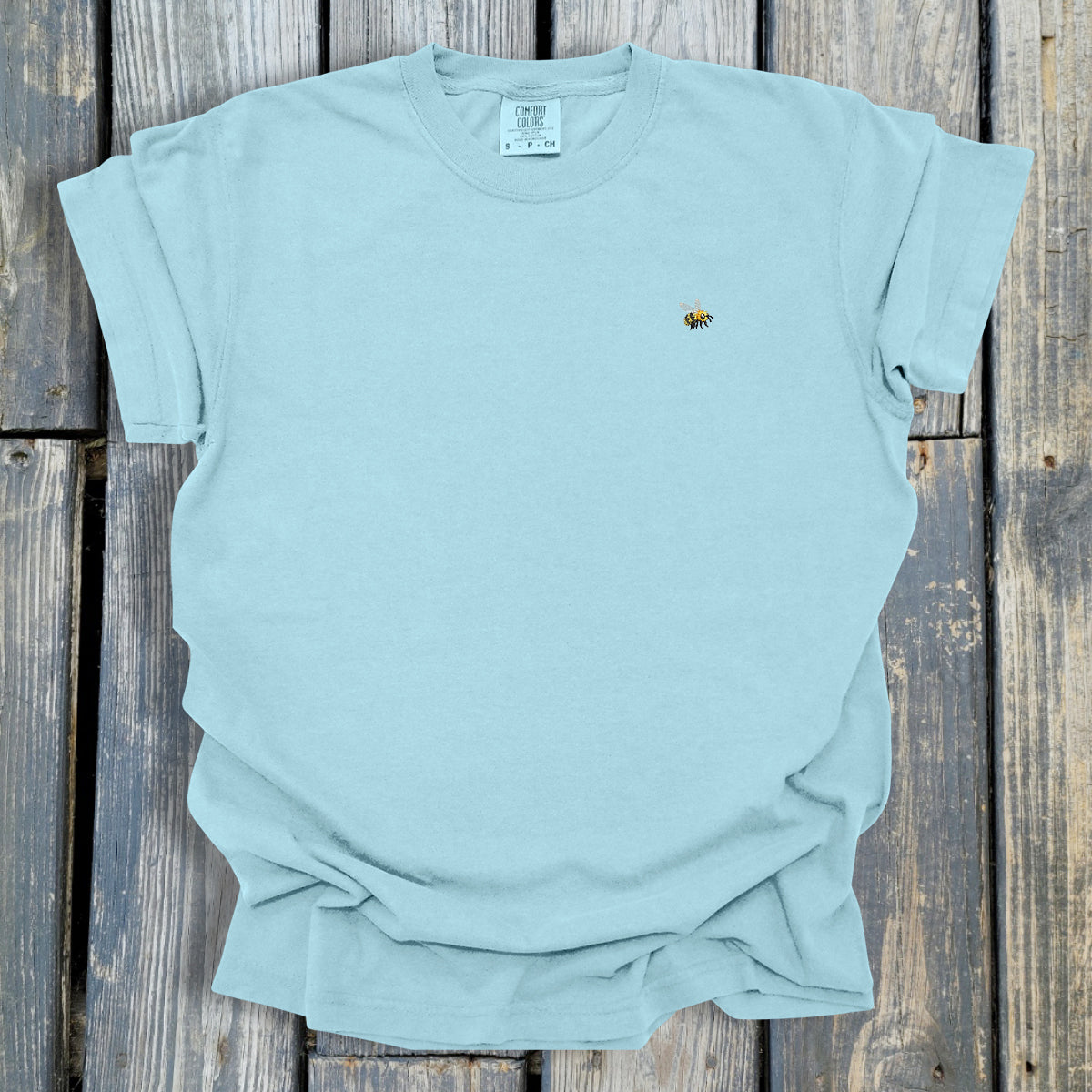 FuzzyBabyBee -  COMFORT COLORS  Heavyweight Ring Spun Tee. 1717