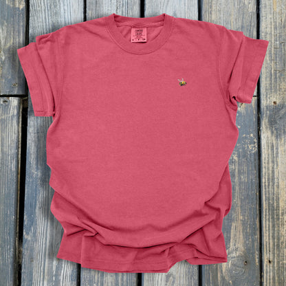 FuzzyBabyBee -  COMFORT COLORS  Heavyweight Ring Spun Tee. 1717