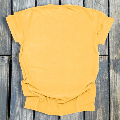 FuzzyBabyBee -  COMFORT COLORS  Heavyweight Ring Spun Tee. 1717