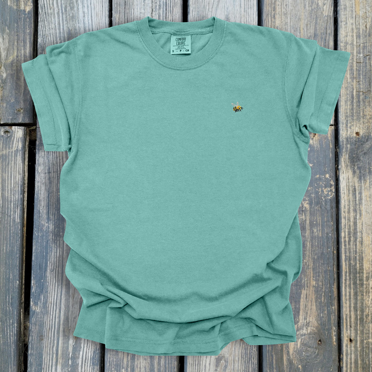 FuzzyBabyBee -  COMFORT COLORS  Heavyweight Ring Spun Tee. 1717