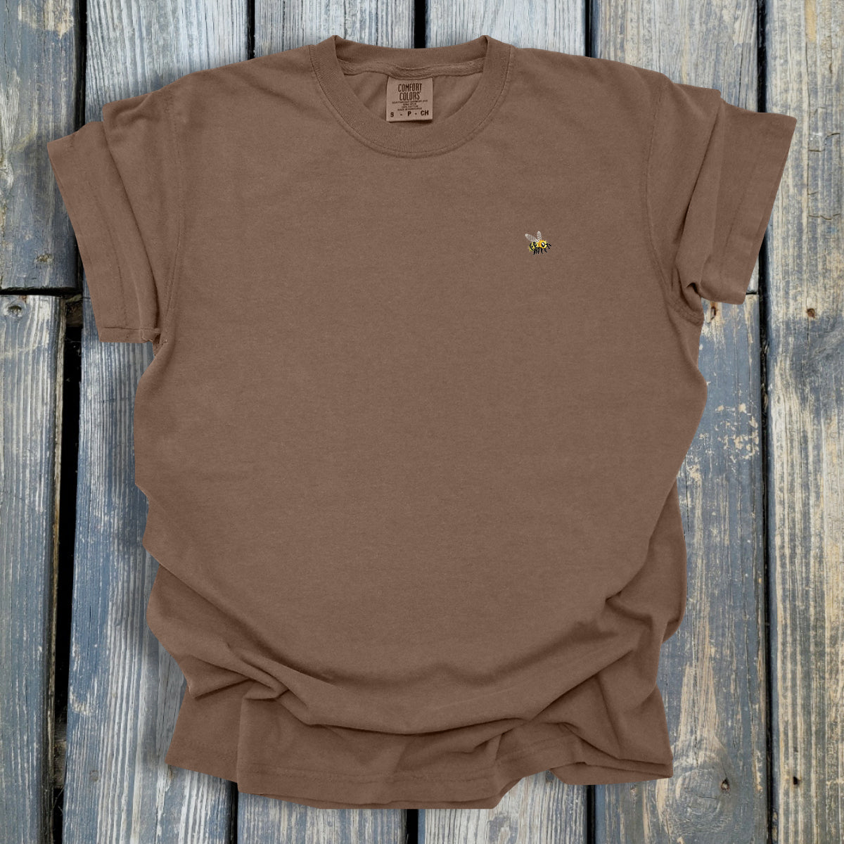 FuzzyBabyBee -  COMFORT COLORS  Heavyweight Ring Spun Tee. 1717