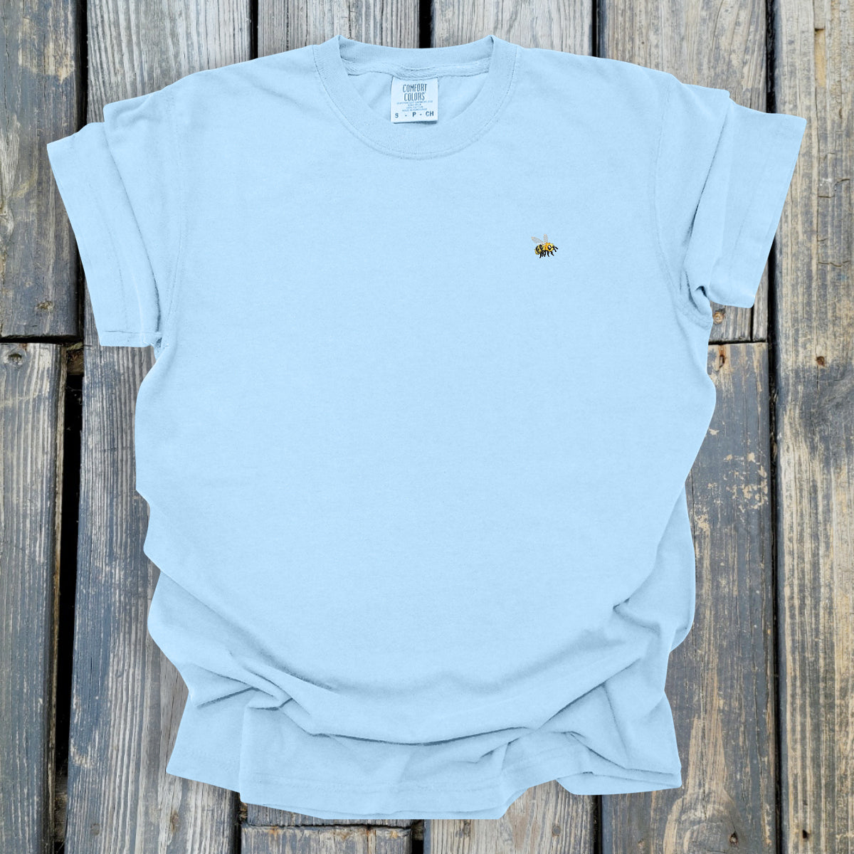 FuzzyBabyBee -  COMFORT COLORS  Heavyweight Ring Spun Tee. 1717