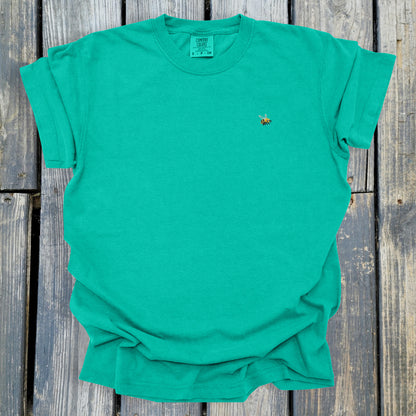 FuzzyBabyBee -  COMFORT COLORS  Heavyweight Ring Spun Tee. 1717