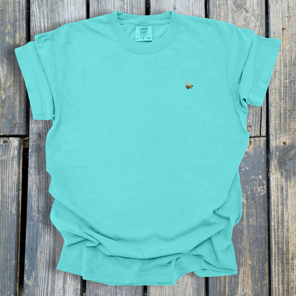 FuzzyBabyBee -  COMFORT COLORS  Heavyweight Ring Spun Tee. 1717