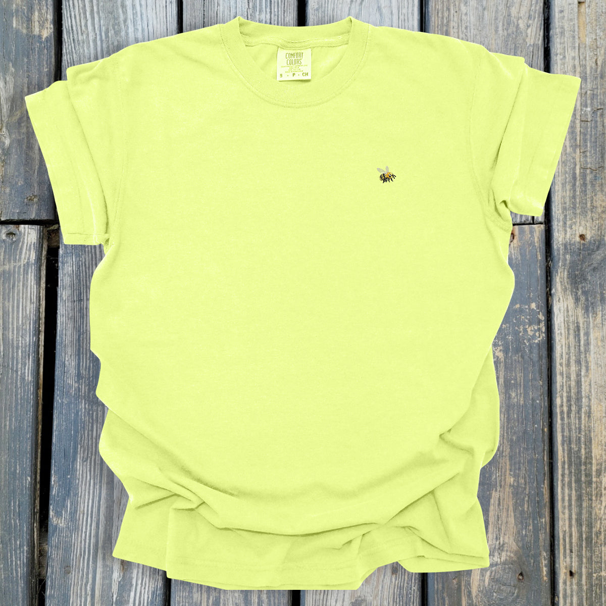 FuzzyBabyBee -  COMFORT COLORS  Heavyweight Ring Spun Tee. 1717