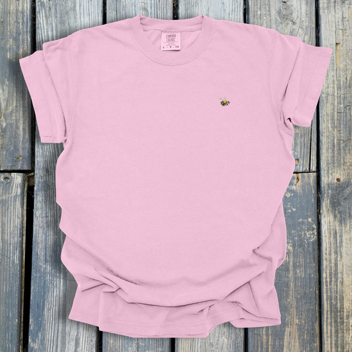 FuzzyBabyBee -  COMFORT COLORS  Heavyweight Ring Spun Tee. 1717