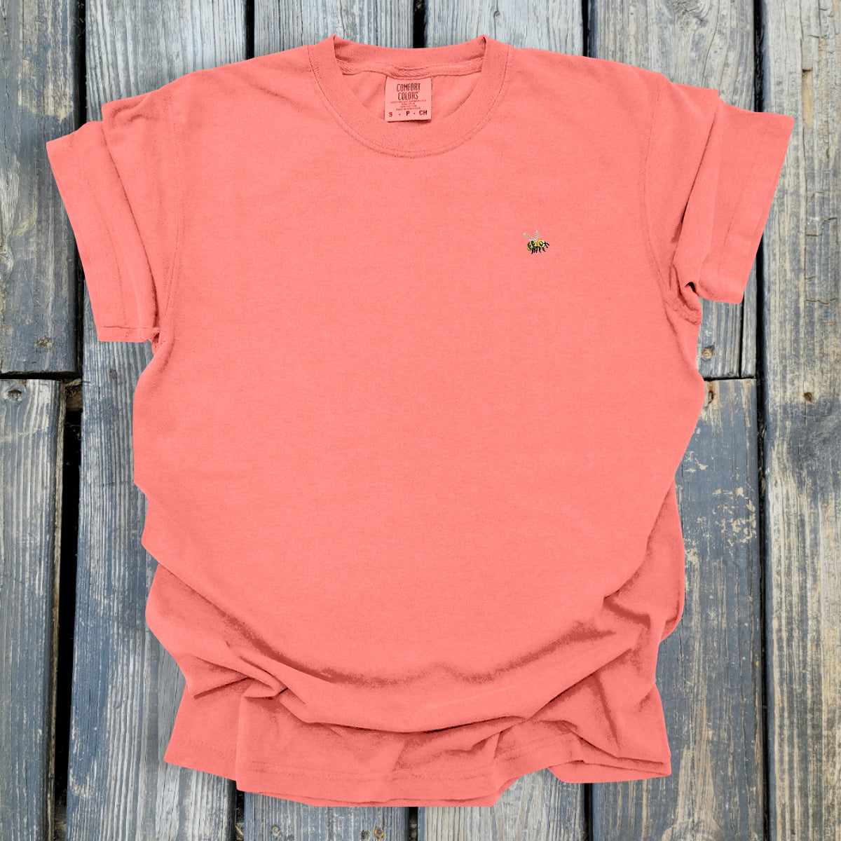 FuzzyBabyBee -  COMFORT COLORS  Heavyweight Ring Spun Tee. 1717