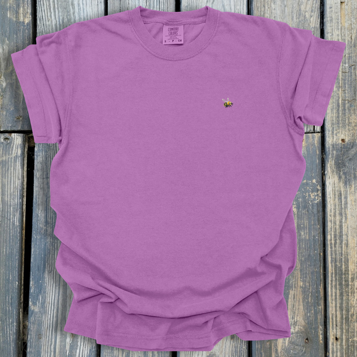 FuzzyBabyBee -  COMFORT COLORS  Heavyweight Ring Spun Tee. 1717