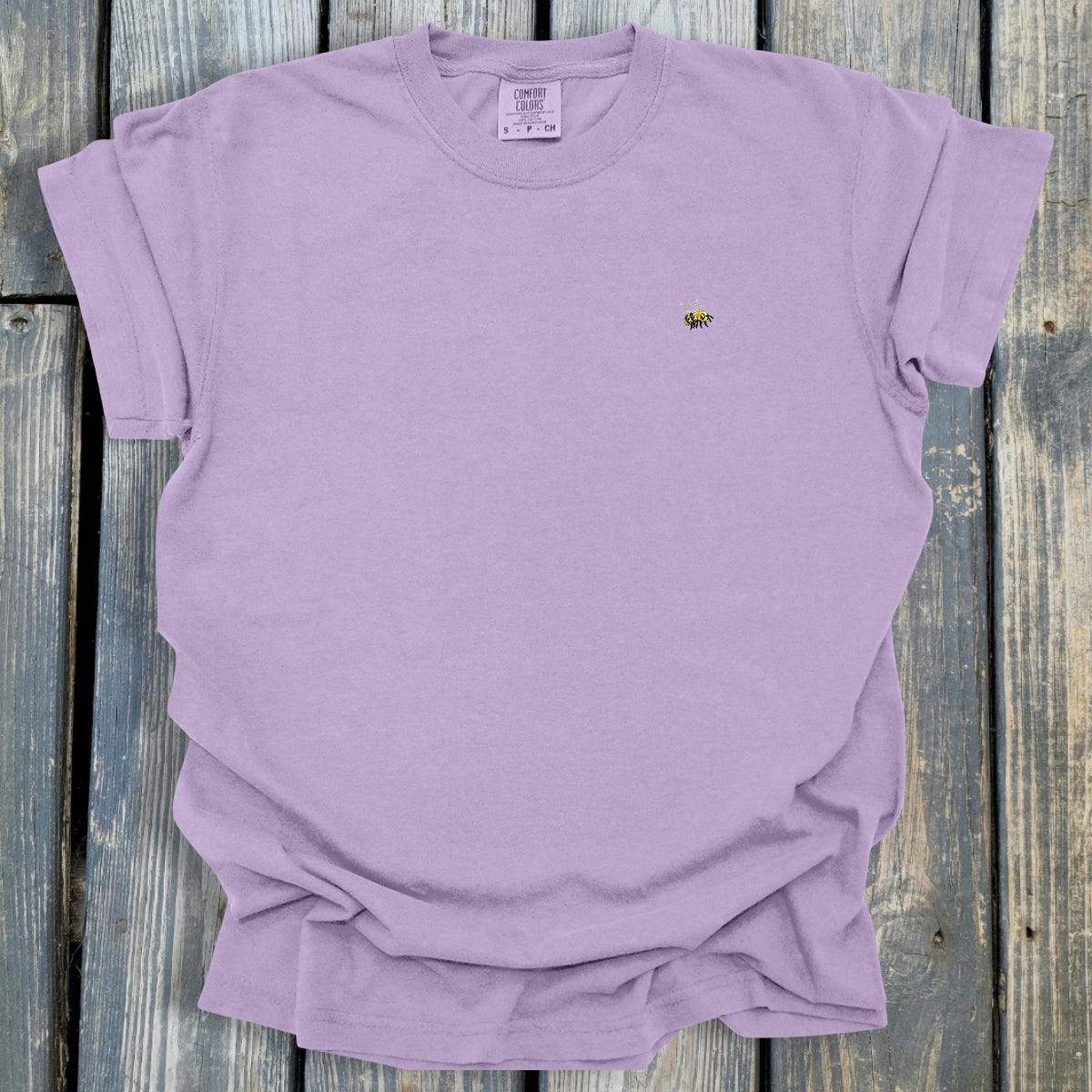 FuzzyBabyBee -  COMFORT COLORS  Heavyweight Ring Spun Tee. 1717