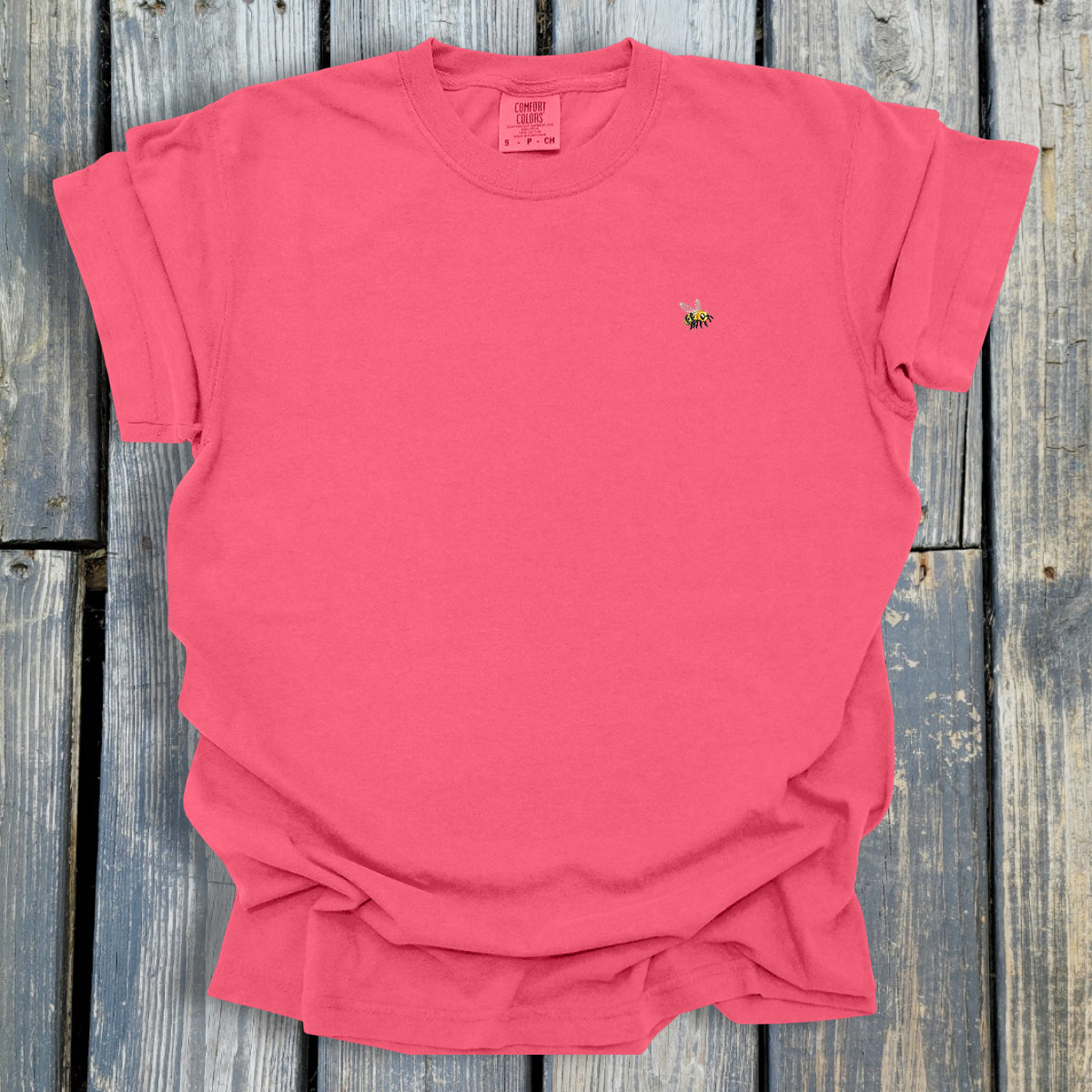 FuzzyBabyBee -  COMFORT COLORS  Heavyweight Ring Spun Tee. 1717