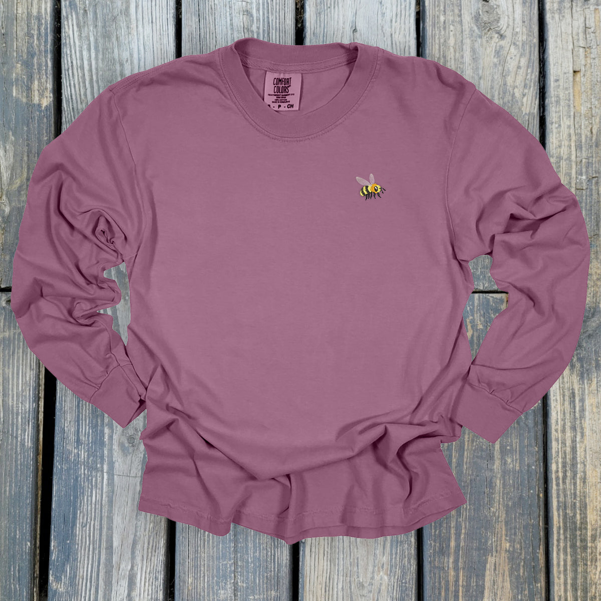 FuzzyBuzzyBee -  Comfort Colors ® Heavyweight Ring Spun Long Sleeve Tee