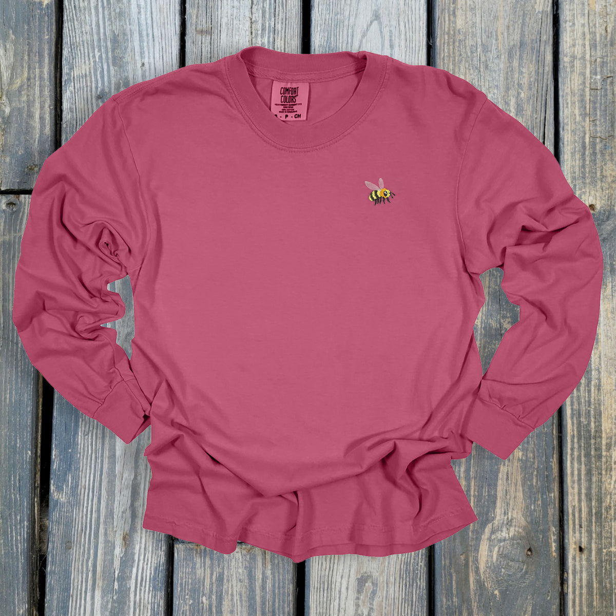 FuzzyBuzzyBee -  Comfort Colors ® Heavyweight Ring Spun Long Sleeve Tee