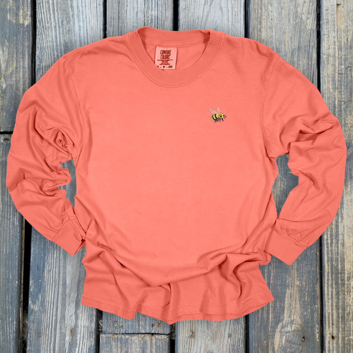 FuzzyBuzzyBee -  Comfort Colors ® Heavyweight Ring Spun Long Sleeve Tee