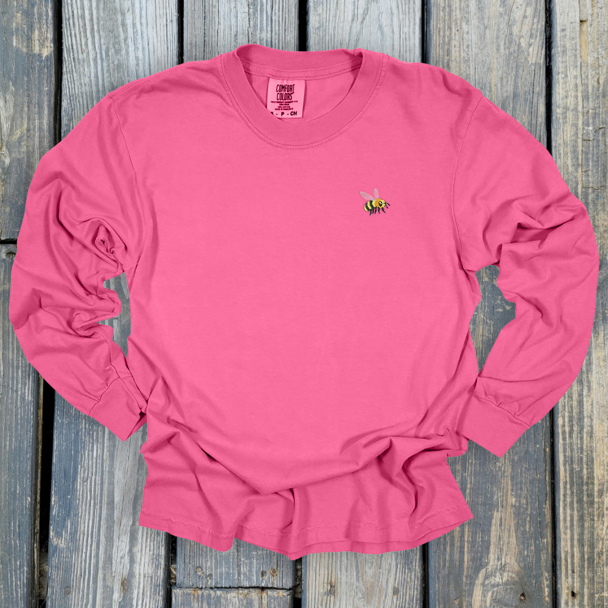 FuzzyBuzzyBee -  Comfort Colors ® Heavyweight Ring Spun Long Sleeve Tee