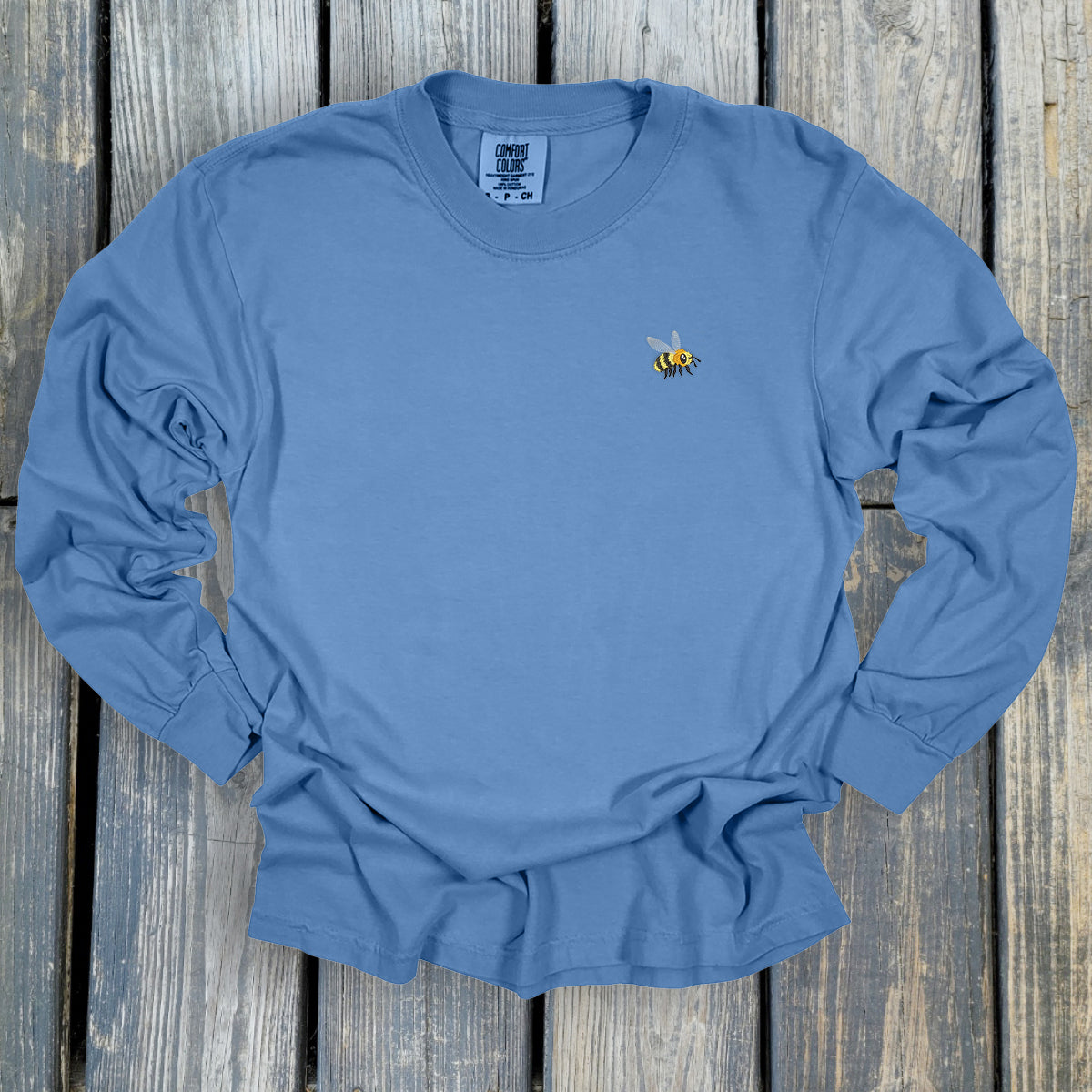 FuzzyBuzzyBee -  Comfort Colors ® Heavyweight Ring Spun Long Sleeve Tee