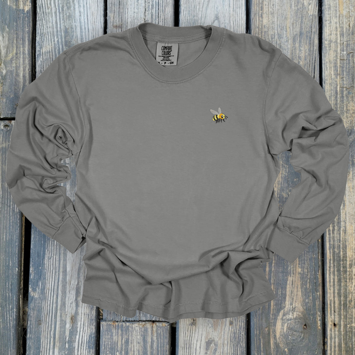 FuzzyBuzzyBee -  Comfort Colors ® Heavyweight Ring Spun Long Sleeve Tee