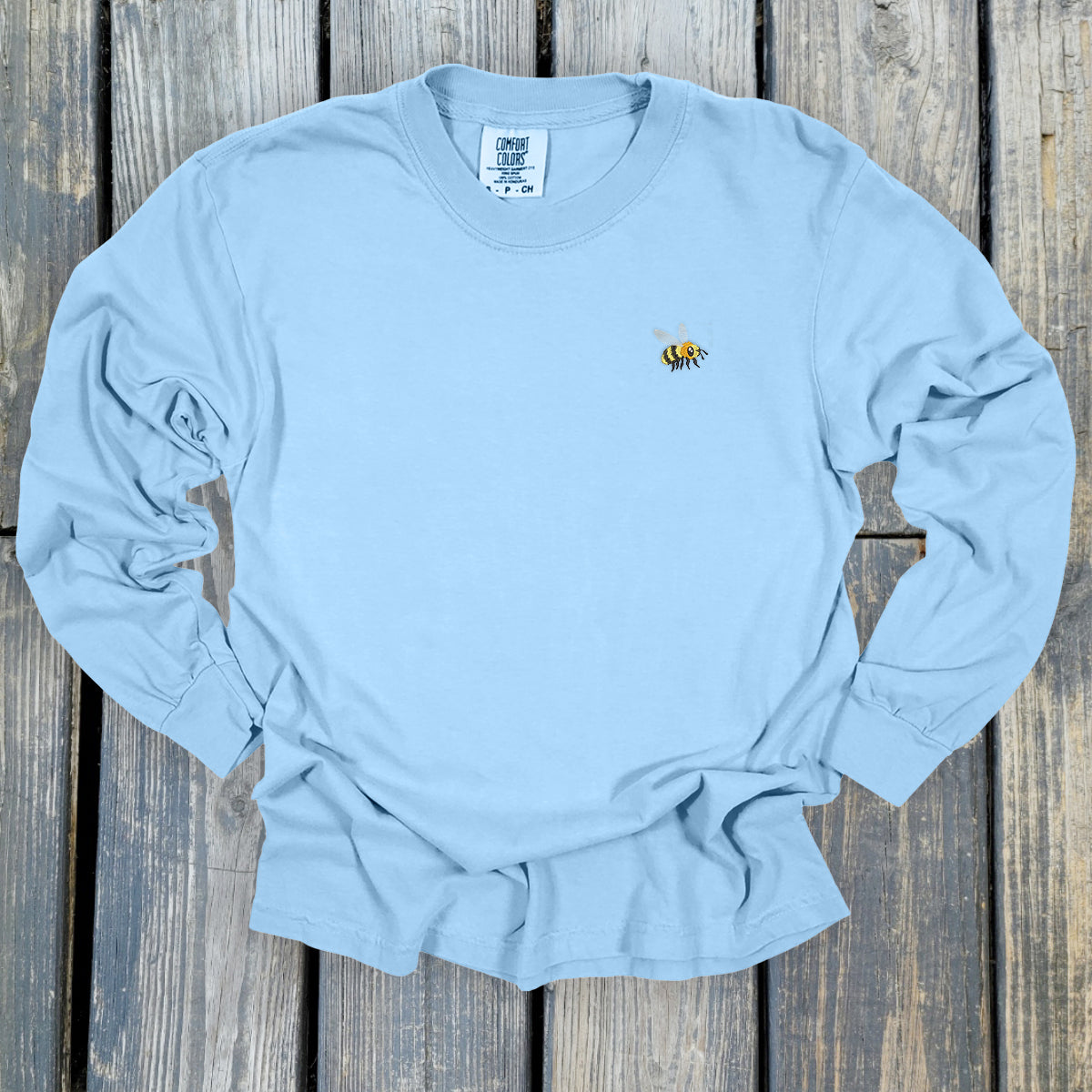 FuzzyBuzzyBee -  Comfort Colors ® Heavyweight Ring Spun Long Sleeve Tee