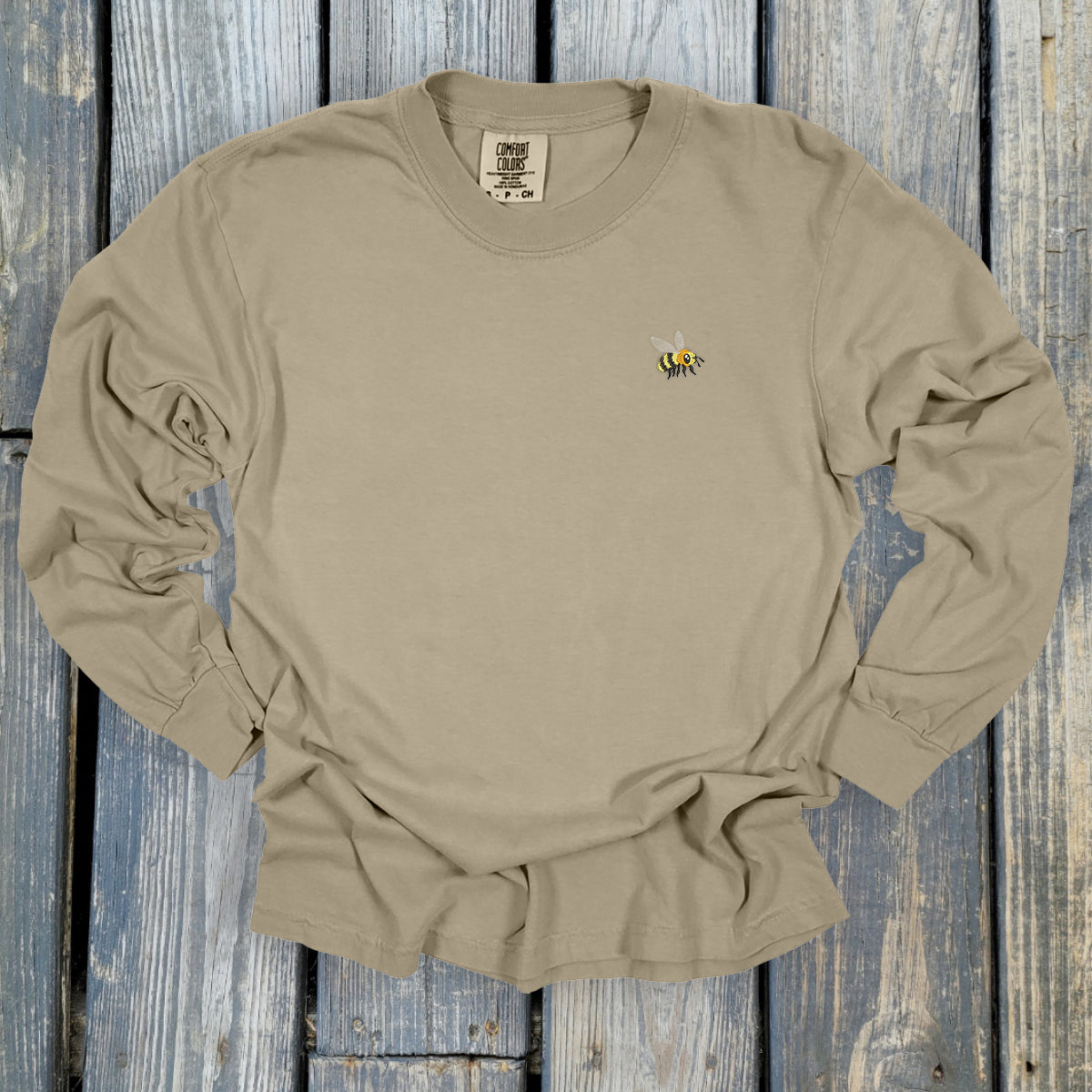 FuzzyBuzzyBee -  Comfort Colors ® Heavyweight Ring Spun Long Sleeve Tee