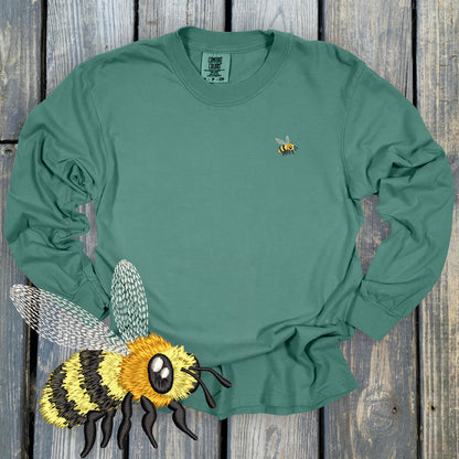 FuzzyBuzzyBee -  Comfort Colors ® Heavyweight Ring Spun Long Sleeve Tee