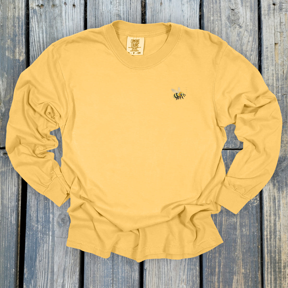 FuzzyBuzzyBee -  Comfort Colors ® Heavyweight Ring Spun Long Sleeve Tee