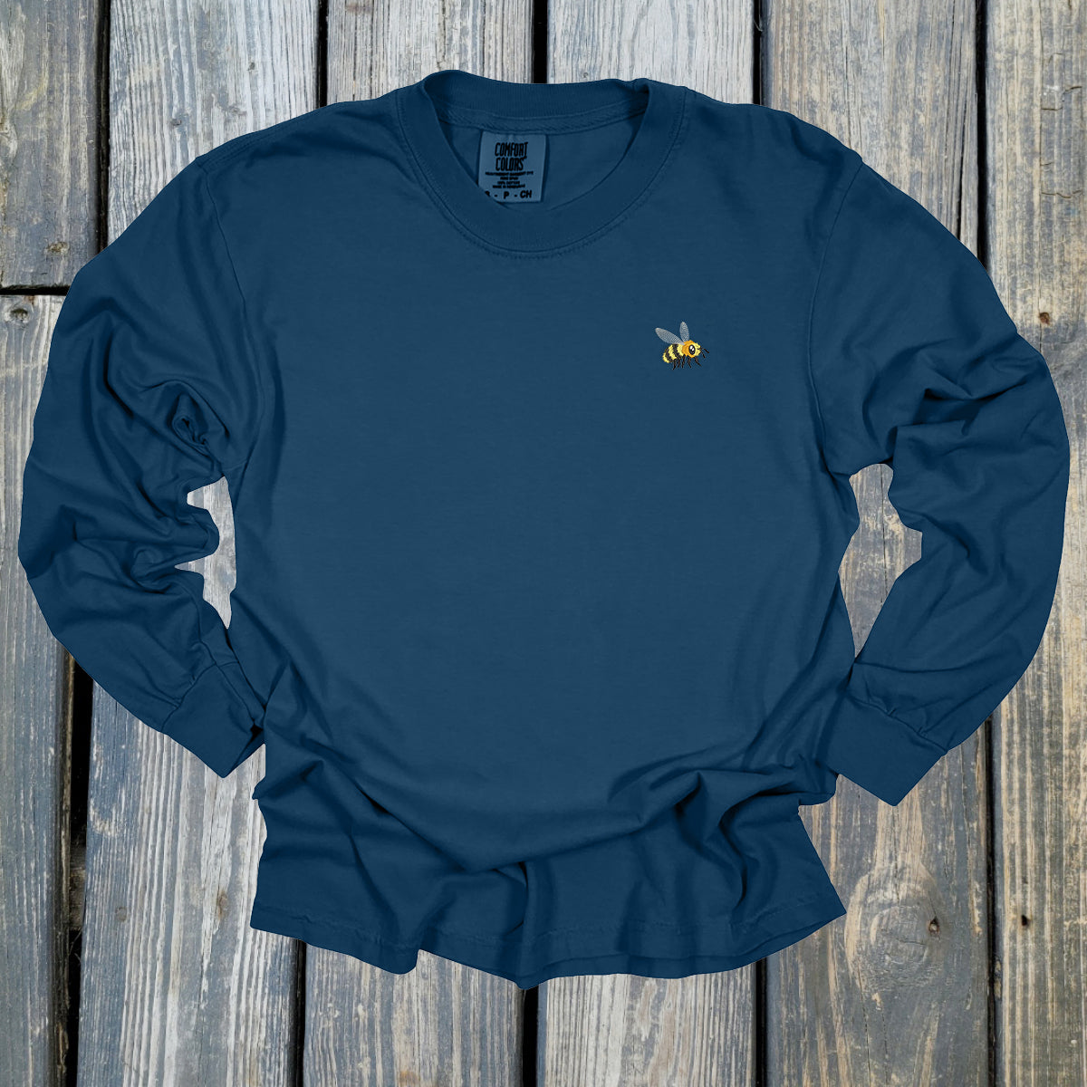 FuzzyBuzzyBee -  Comfort Colors ® Heavyweight Ring Spun Long Sleeve Tee