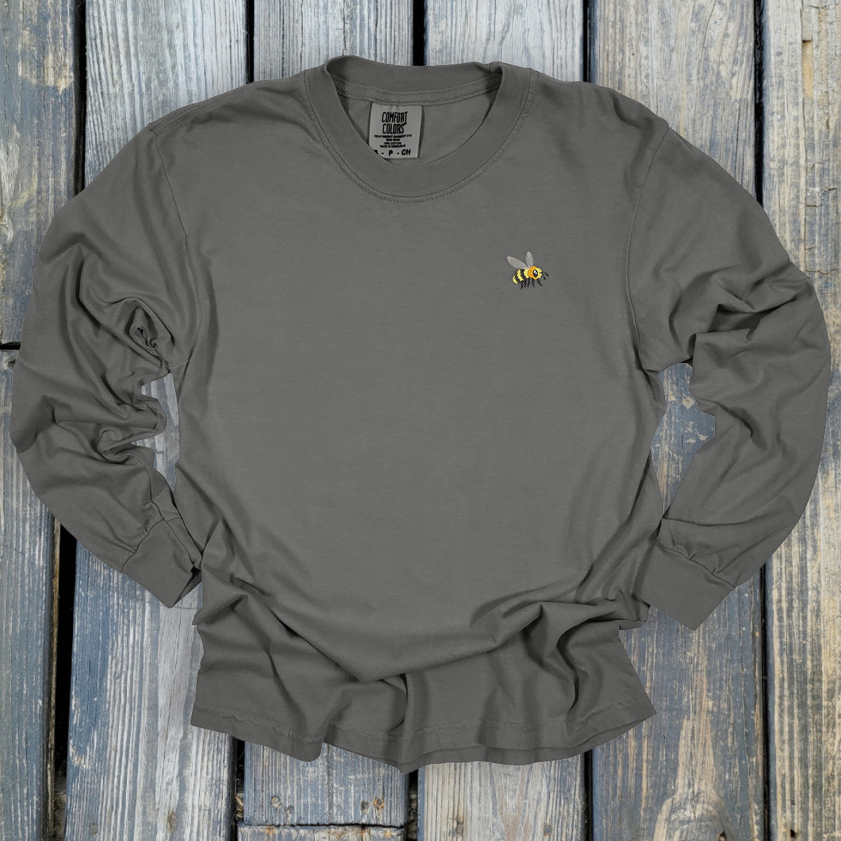 FuzzyBuzzyBee -  Comfort Colors ® Heavyweight Ring Spun Long Sleeve Tee