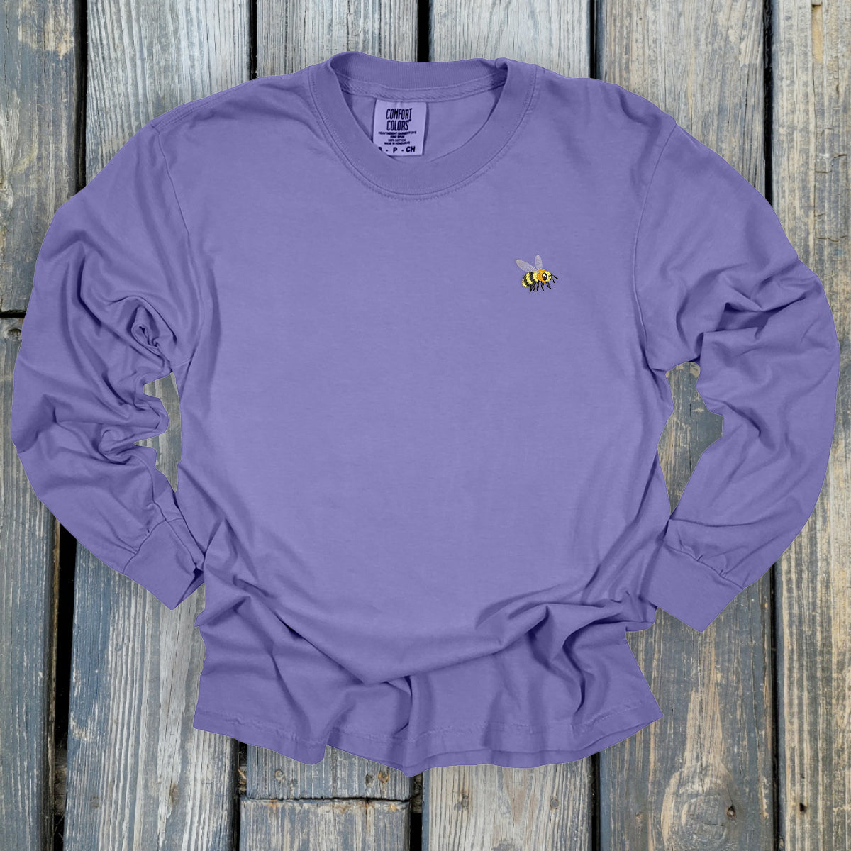 FuzzyBuzzyBee -  Comfort Colors ® Heavyweight Ring Spun Long Sleeve Tee