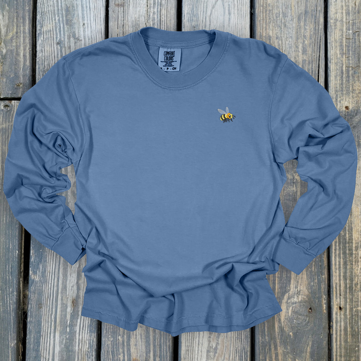 FuzzyBuzzyBee -  Comfort Colors ® Heavyweight Ring Spun Long Sleeve Tee