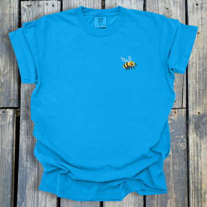 FuzzyBuzzyBee -  COMFORT COLORS  Heavyweight Ring Spun Tee. 1717