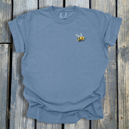 FuzzyBuzzyBee -  COMFORT COLORS  Heavyweight Ring Spun Tee. 1717