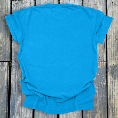 FuzzyBuzzyBee -  COMFORT COLORS  Heavyweight Ring Spun Tee. 1717