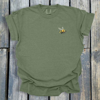 FuzzyBuzzyBee -  COMFORT COLORS  Heavyweight Ring Spun Tee. 1717