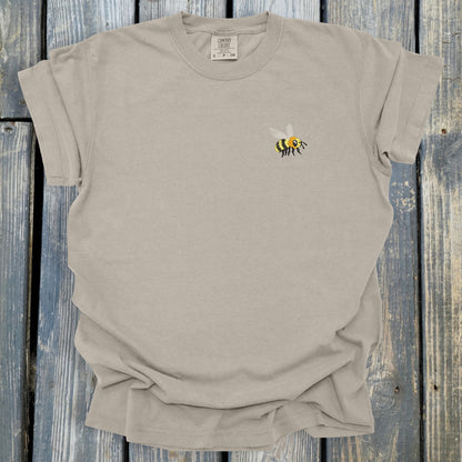 FuzzyBuzzyBee -  COMFORT COLORS  Heavyweight Ring Spun Tee. 1717