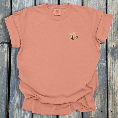 FuzzyBuzzyBee -  COMFORT COLORS  Heavyweight Ring Spun Tee. 1717