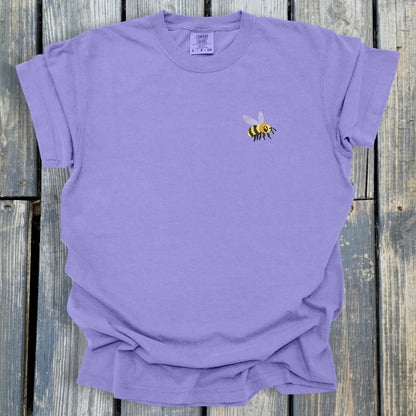 FuzzyBuzzyBee -  COMFORT COLORS  Heavyweight Ring Spun Tee. 1717