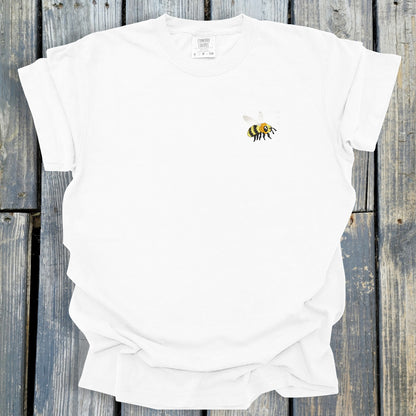 FuzzyBuzzyBee -  COMFORT COLORS  Heavyweight Ring Spun Tee. 1717