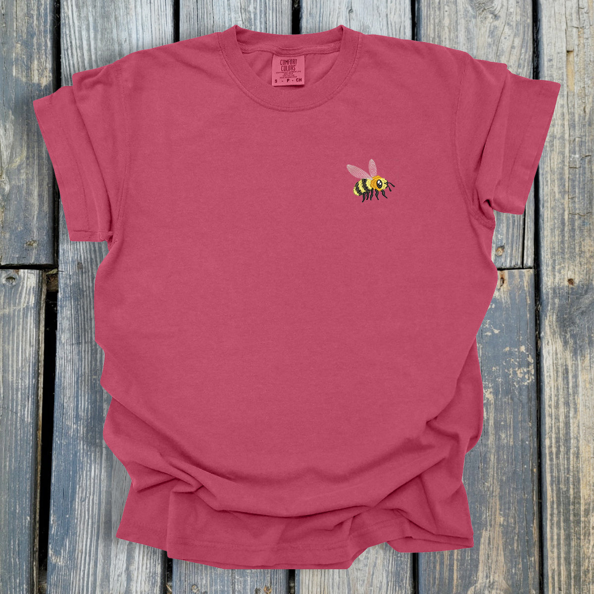 FuzzyBuzzyBee -  COMFORT COLORS  Heavyweight Ring Spun Tee. 1717