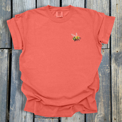 FuzzyBuzzyBee -  COMFORT COLORS  Heavyweight Ring Spun Tee. 1717