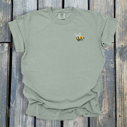 FuzzyBuzzyBee -  COMFORT COLORS  Heavyweight Ring Spun Tee. 1717