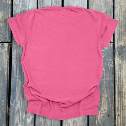 FuzzyBuzzyBee -  COMFORT COLORS  Heavyweight Ring Spun Tee. 1717