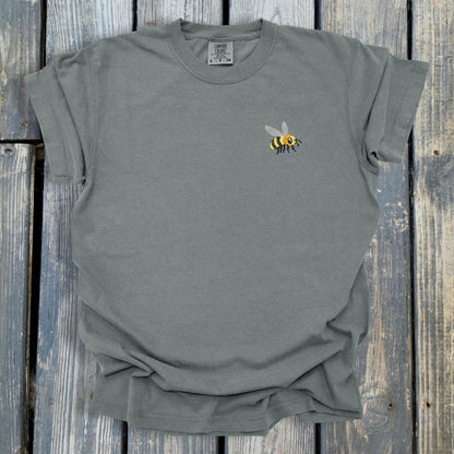 FuzzyBuzzyBee -  COMFORT COLORS  Heavyweight Ring Spun Tee. 1717