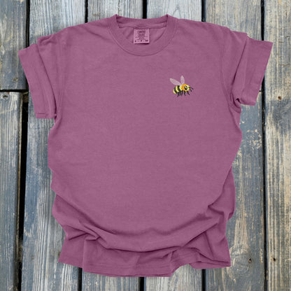 FuzzyBuzzyBee -  COMFORT COLORS  Heavyweight Ring Spun Tee. 1717