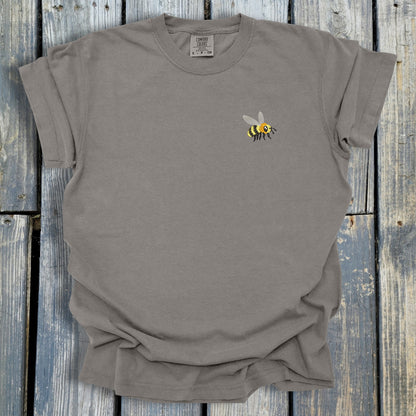 FuzzyBuzzyBee -  COMFORT COLORS  Heavyweight Ring Spun Tee. 1717