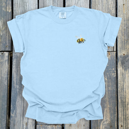 FuzzyBuzzyBee -  COMFORT COLORS  Heavyweight Ring Spun Tee. 1717