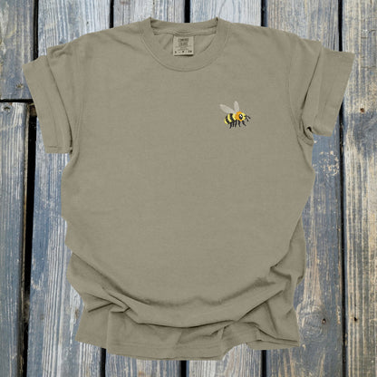 FuzzyBuzzyBee -  COMFORT COLORS  Heavyweight Ring Spun Tee. 1717