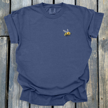 FuzzyBuzzyBee -  COMFORT COLORS  Heavyweight Ring Spun Tee. 1717