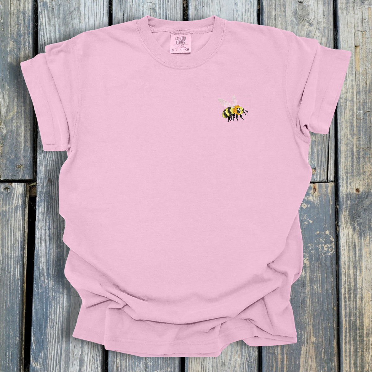 FuzzyBuzzyBee -  COMFORT COLORS  Heavyweight Ring Spun Tee. 1717