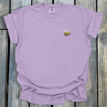 FuzzyBuzzyBee -  COMFORT COLORS  Heavyweight Ring Spun Tee. 1717