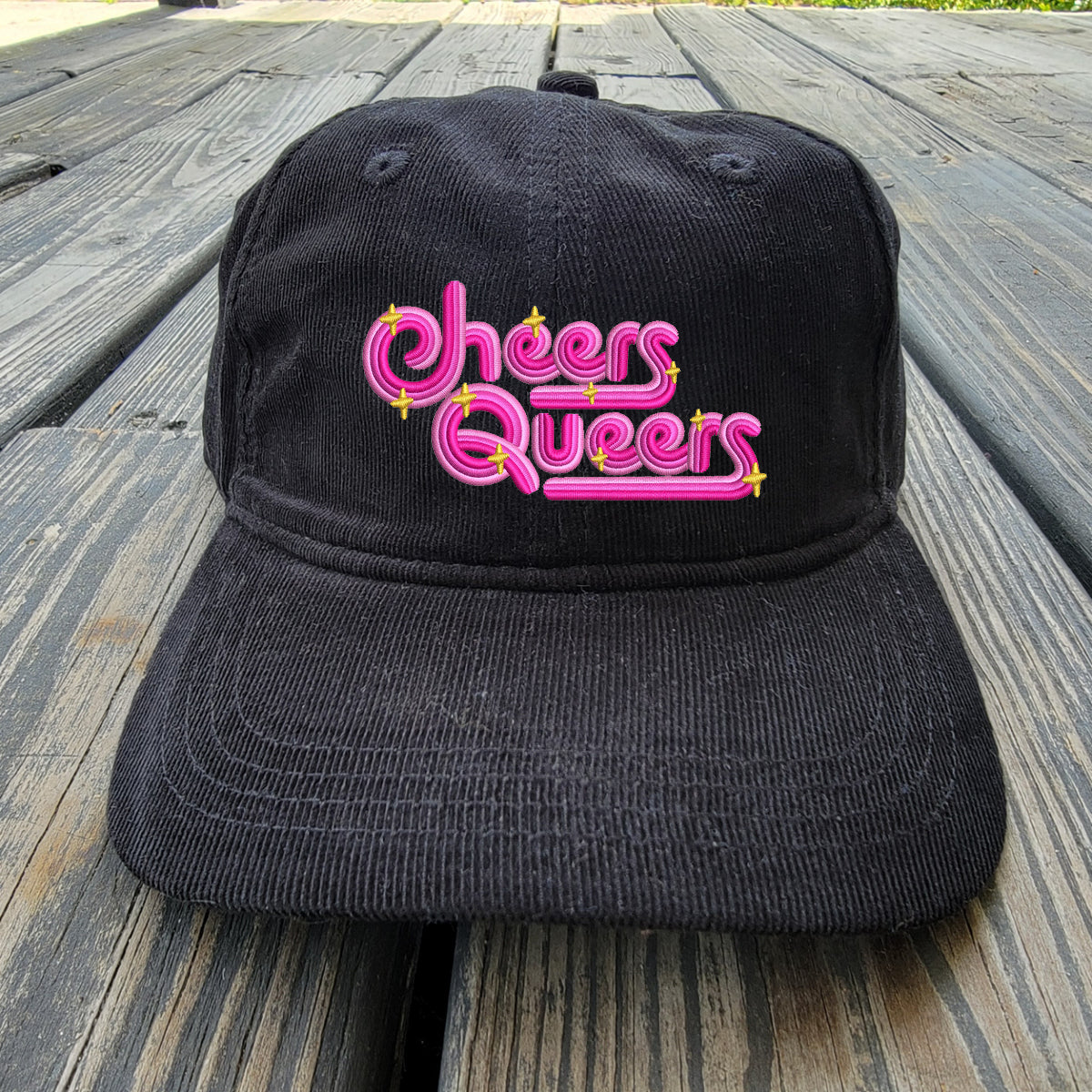 Cheers Queers - Light Corduroy Dad Cap