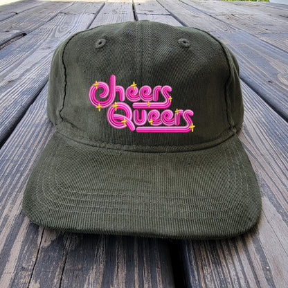 Cheers Queers - Light Corduroy Dad Cap